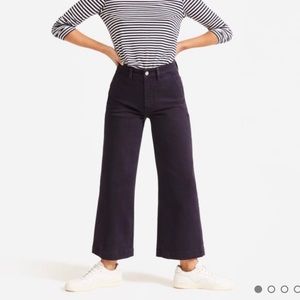 Everlane wide-leg crop pants